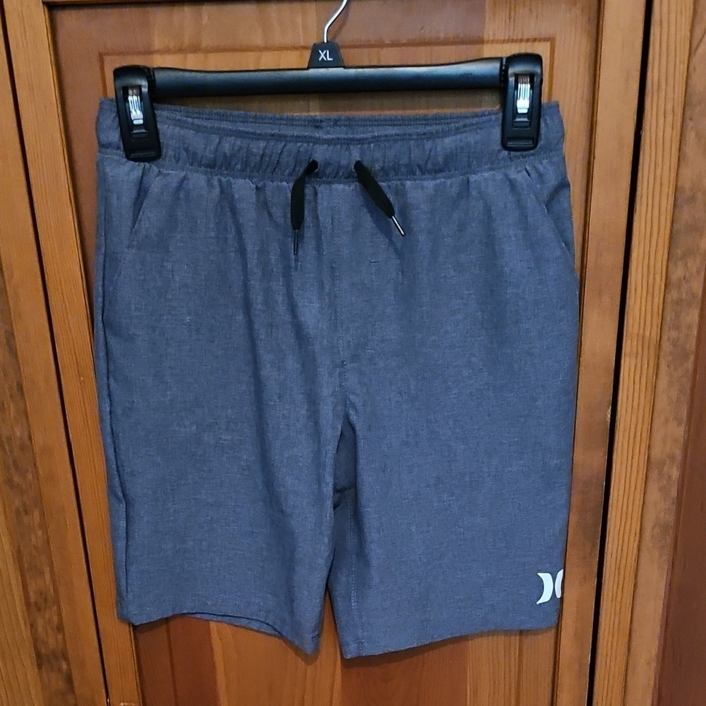 Hurley Boys  Gray and Tan Shorts